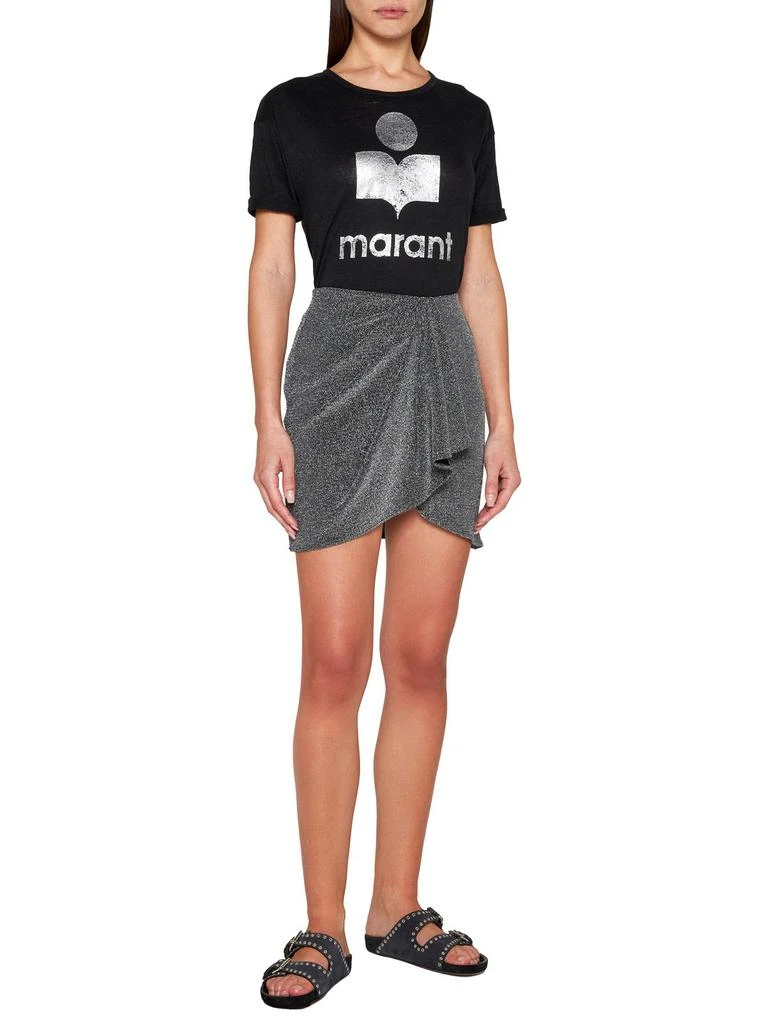 Isabel Marant Étoile Isabel Marant Étoile Koldi Logo Printed Crewneck T-Shirt 4