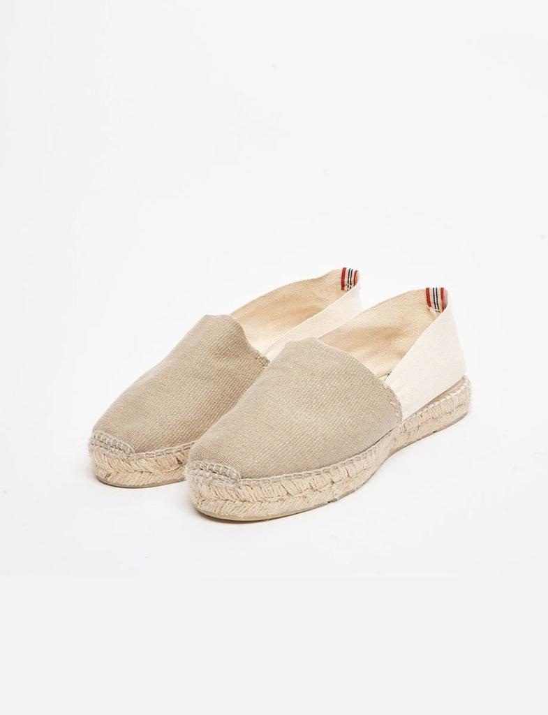 INES DE LA FRESSANGE Aglae beige espadrilles