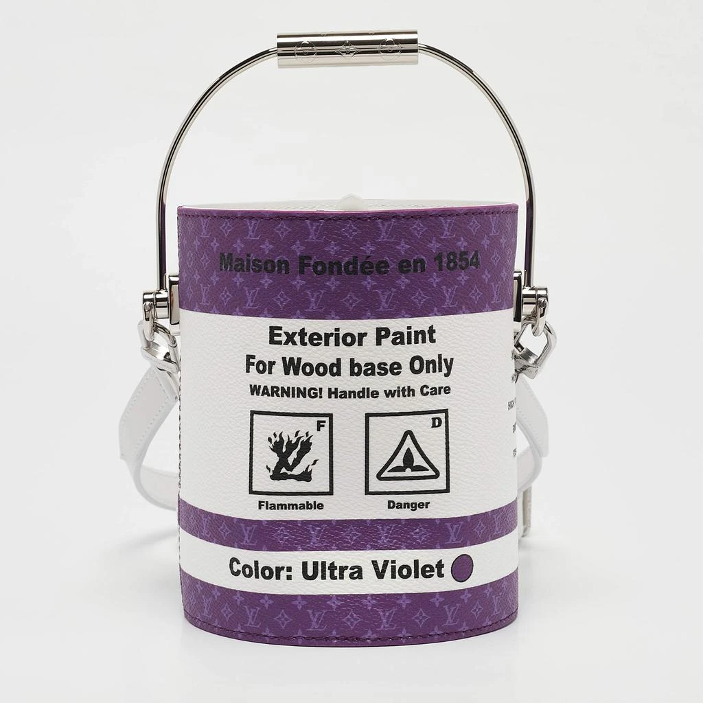 Louis Vuitton Louis Vuitton Purple Monogram Canvas LV Paint Can Bag 4