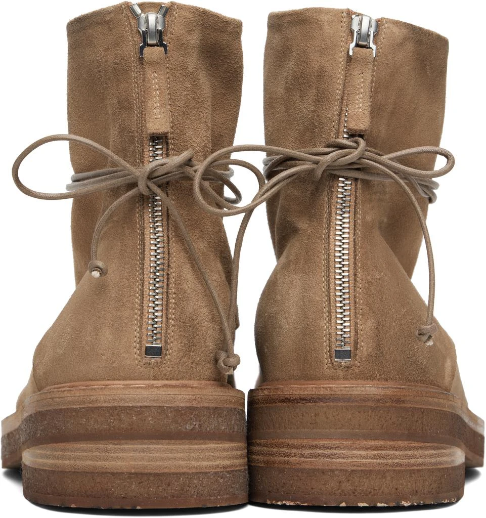 Marsèll Tan Parrucca Combat Boots 2