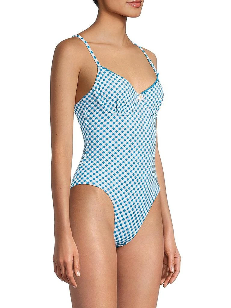 Solid & Striped The Taylor Gingham One-Piece Swimsuit 4