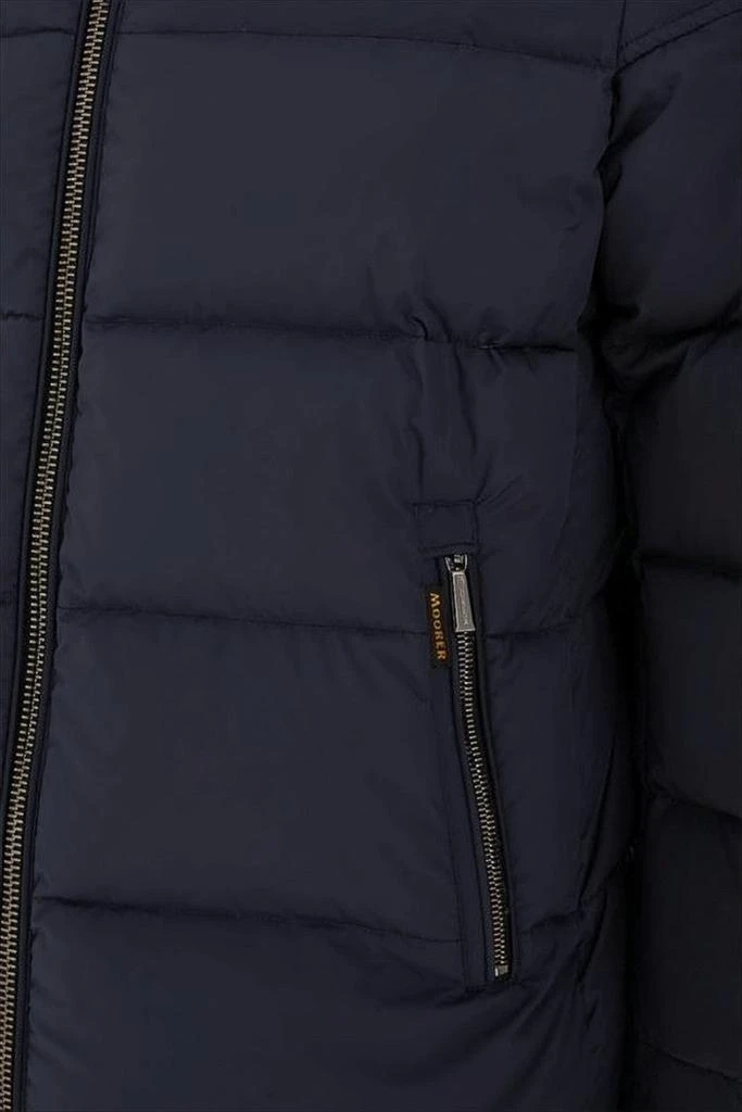MOORER Horizontal Quilted Padded Jacket with High Collar 3