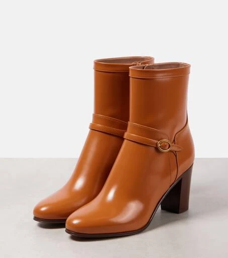 Valentino Pattie 75 leather ankle boots 4
