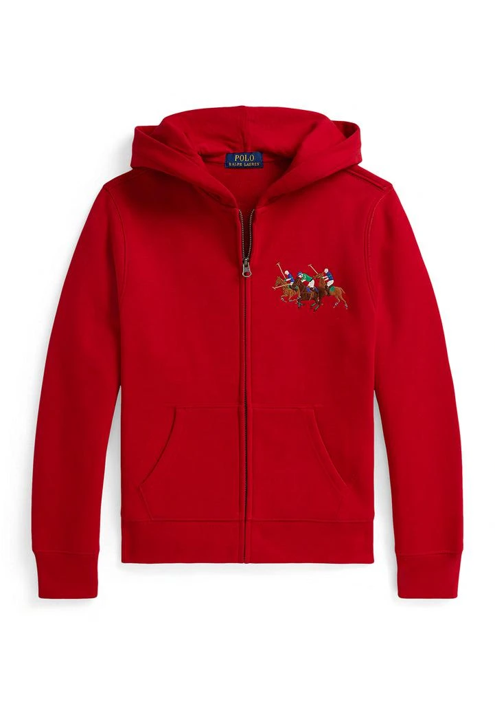 Ralph Lauren Boys 8-20 Triple-Pony Fleece Full-Zip Hoodie
