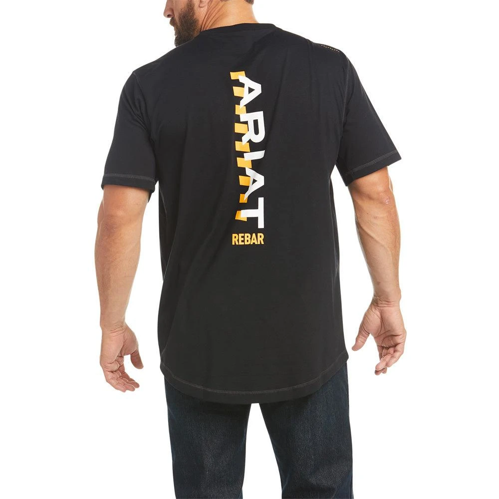 Ariat Rebar Workman Crew Neck Short Sleeve T-Shirt 2