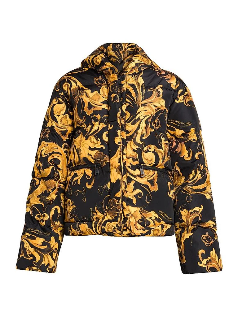 Versace Barocco Short Down Jacket