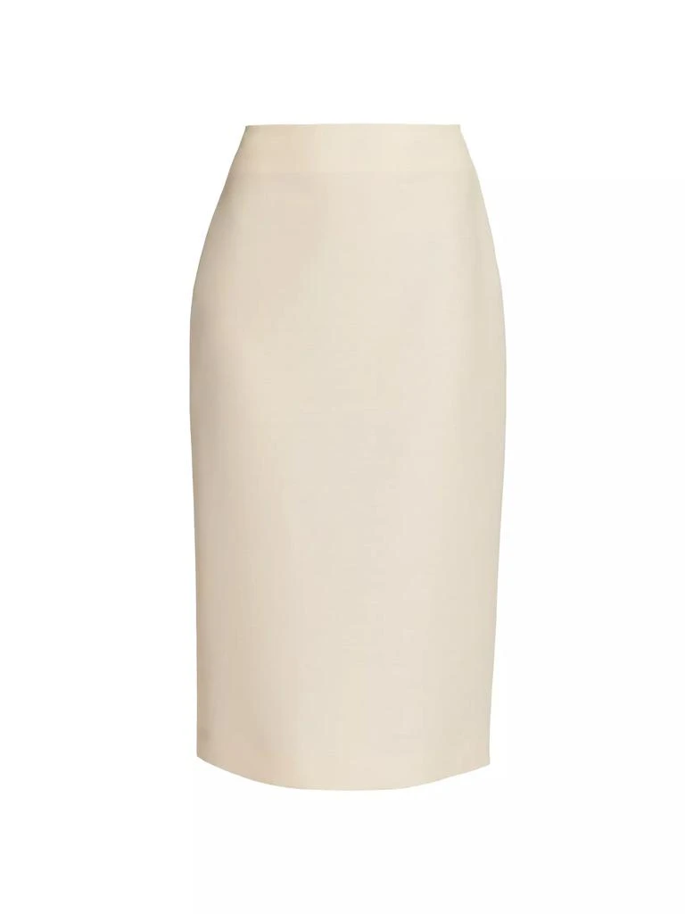 The Row Bartellette Virgin Wool-Blend Midi-Skirt 1