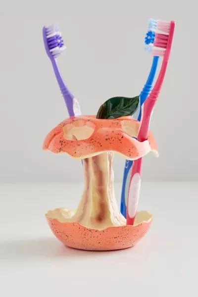 Urban Outfitters Trash Apple Toothbrush Holder 3