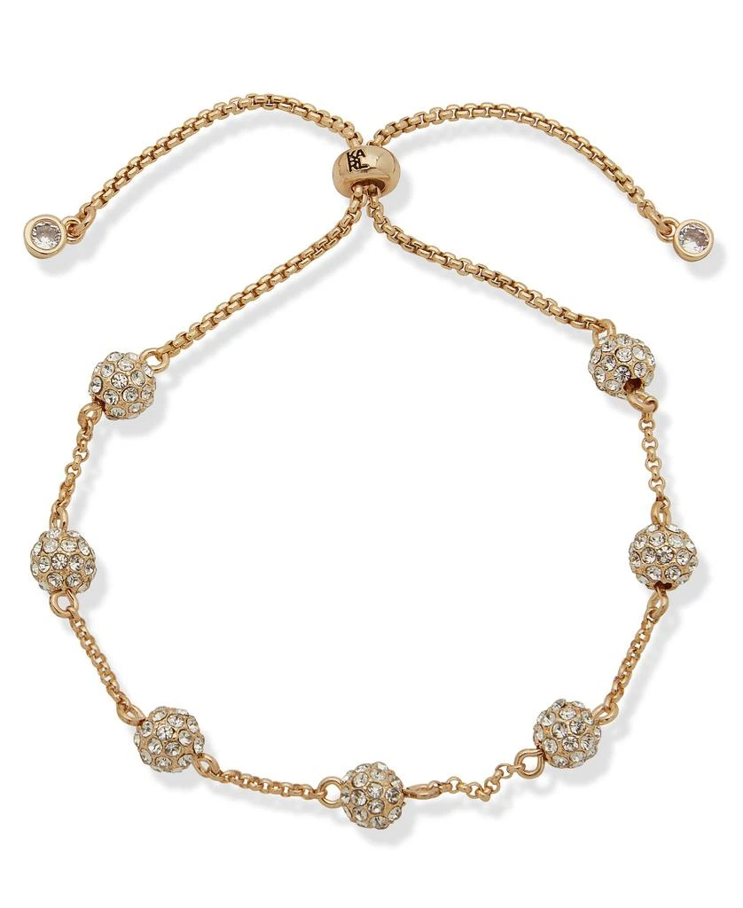 Karl Lagerfeld Paris PAVE SPHERE SLIDER BRACELET 1