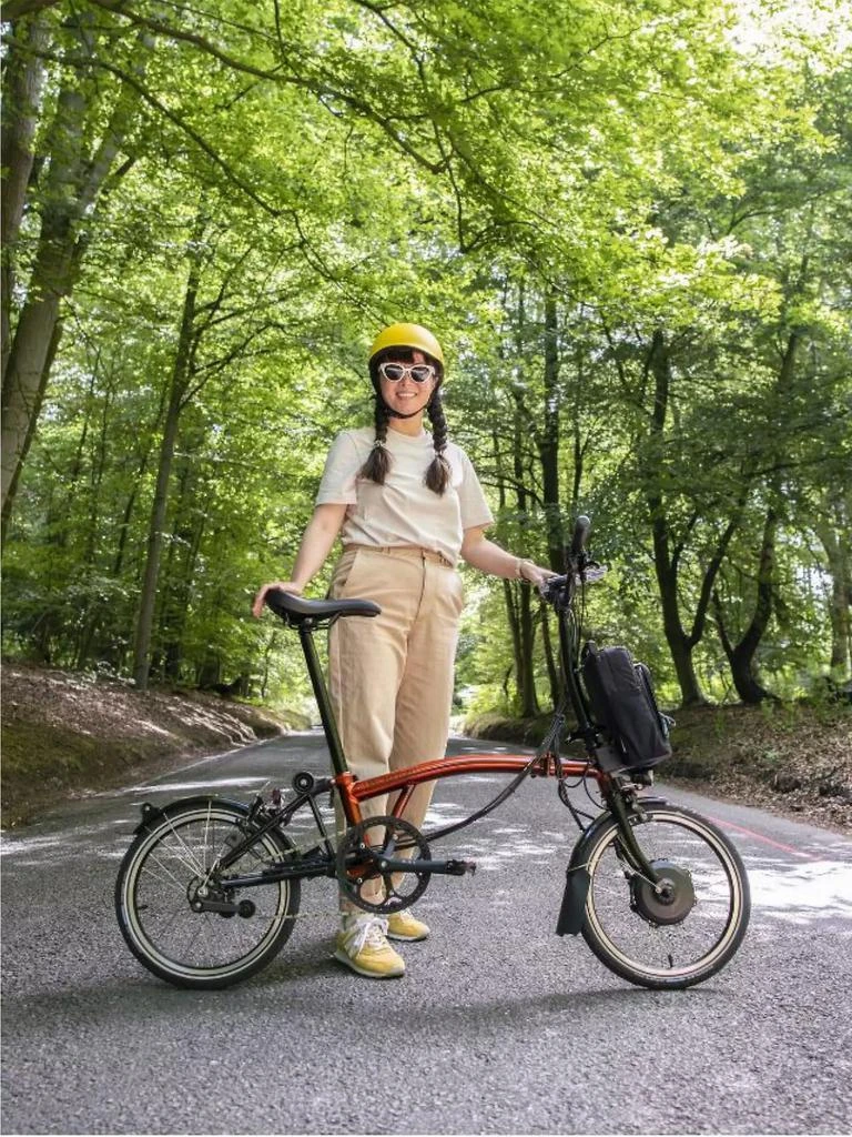 Brompton Bikes Electric C Line Explore 6-Speed Folding Bike 7