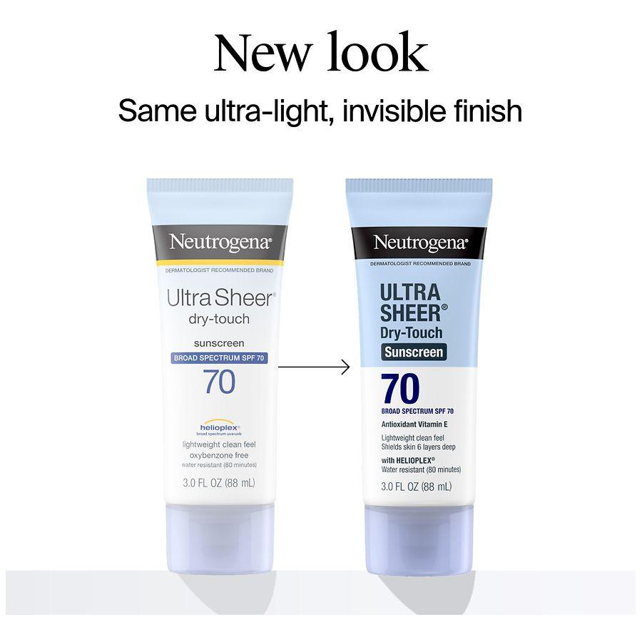 Neutrogena Ultra Sheer Dry-Touch SPF 70 Sunscreen Lotion