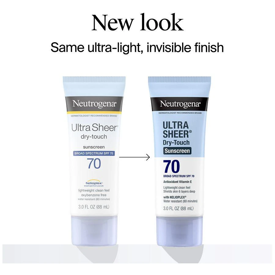 Neutrogena Ultra Sheer Dry-Touch SPF 70 Sunscreen Lotion 2
