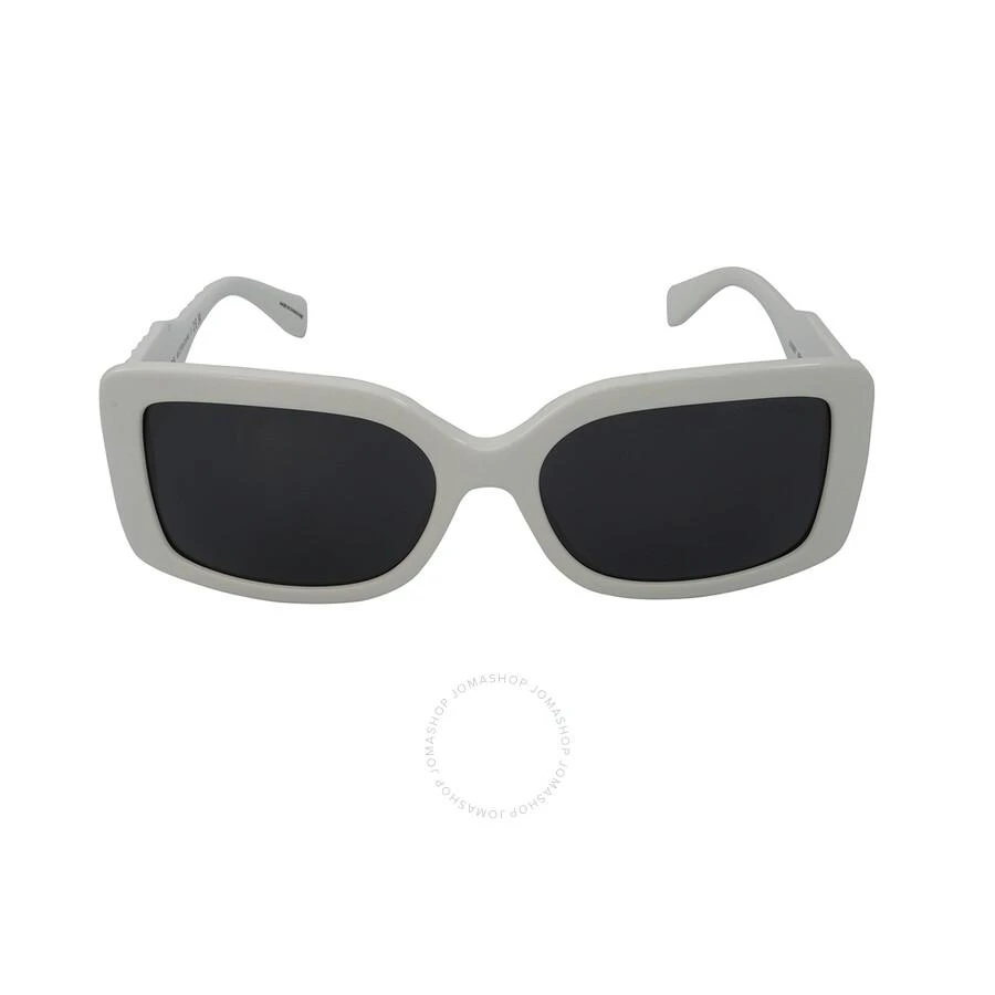 Michael Kors Corfu Dark Gray Solid Rectangular Ladies Sunglasses MK2165 310087 56 1