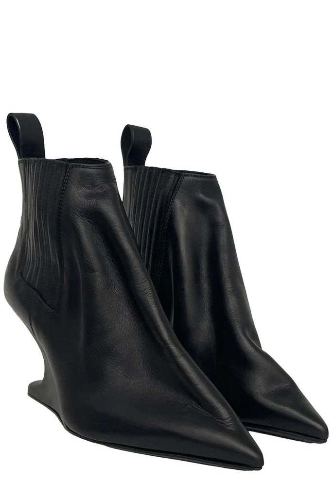 Rick Owens Rick Owens Pointed Toe Taco Boots 2
