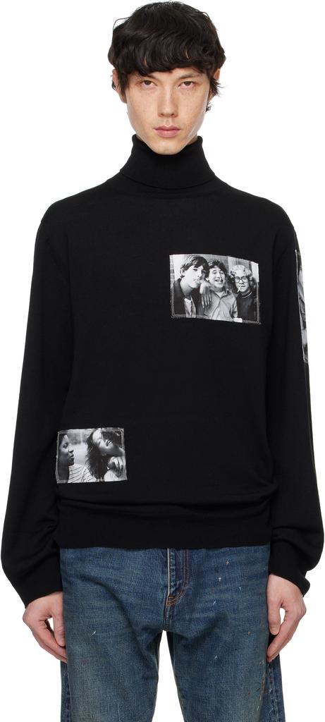 TAKAHIROMIYASHITA TheSoloist. Black Wool Turtleneck