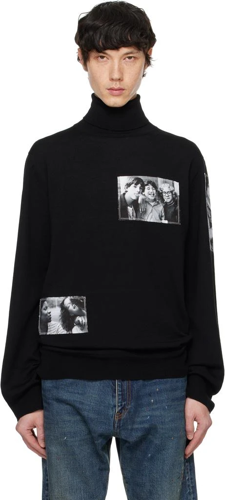 TAKAHIROMIYASHITA TheSoloist. Black Wool Turtleneck 1