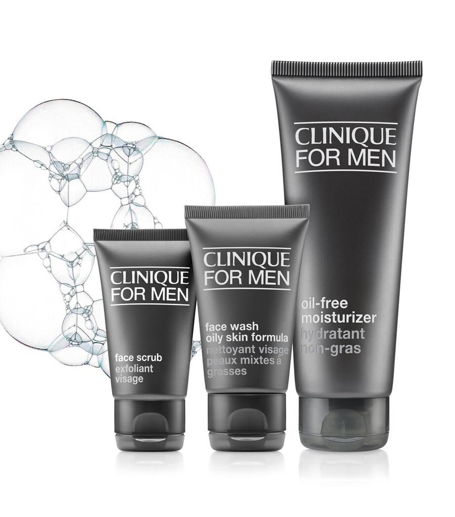 Clinique Skincare Gift Set: Oily Skin Types (Worth Over £45)