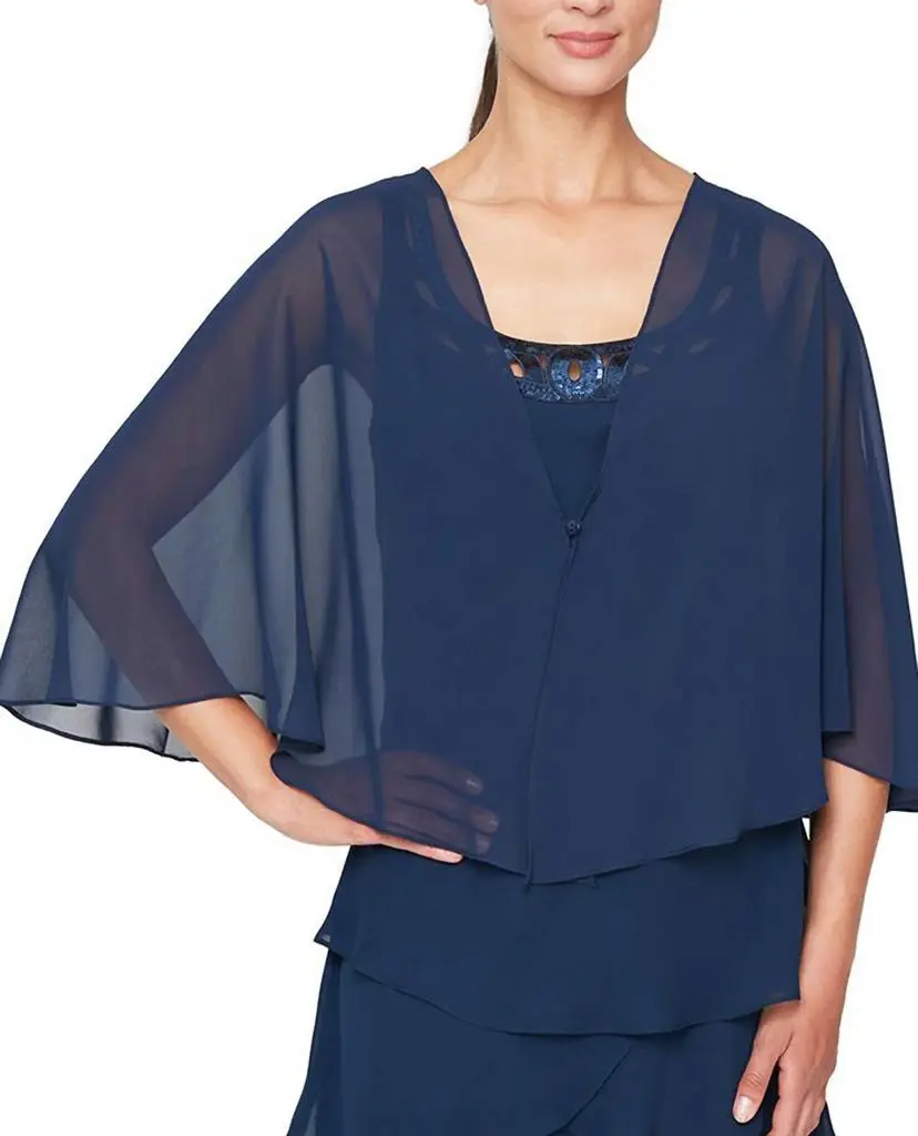 SLNY Slny - Multi Wear Chiffon Shawl