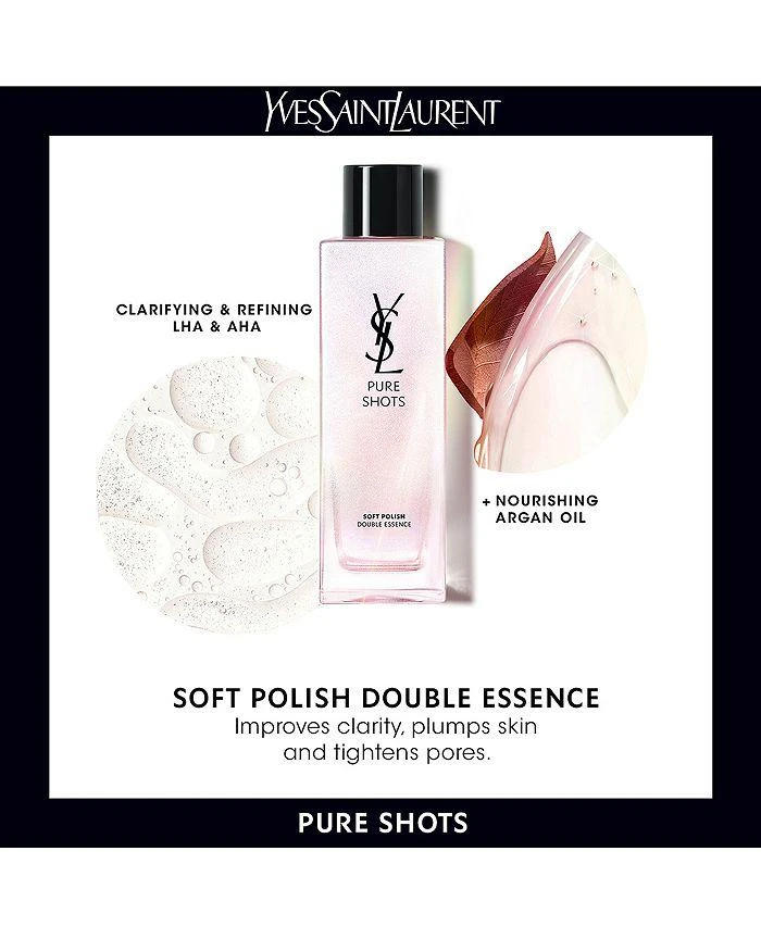 Yves Saint Laurent Beauty Pure Shots Soft Polish Double Essence 5.07 oz. 4