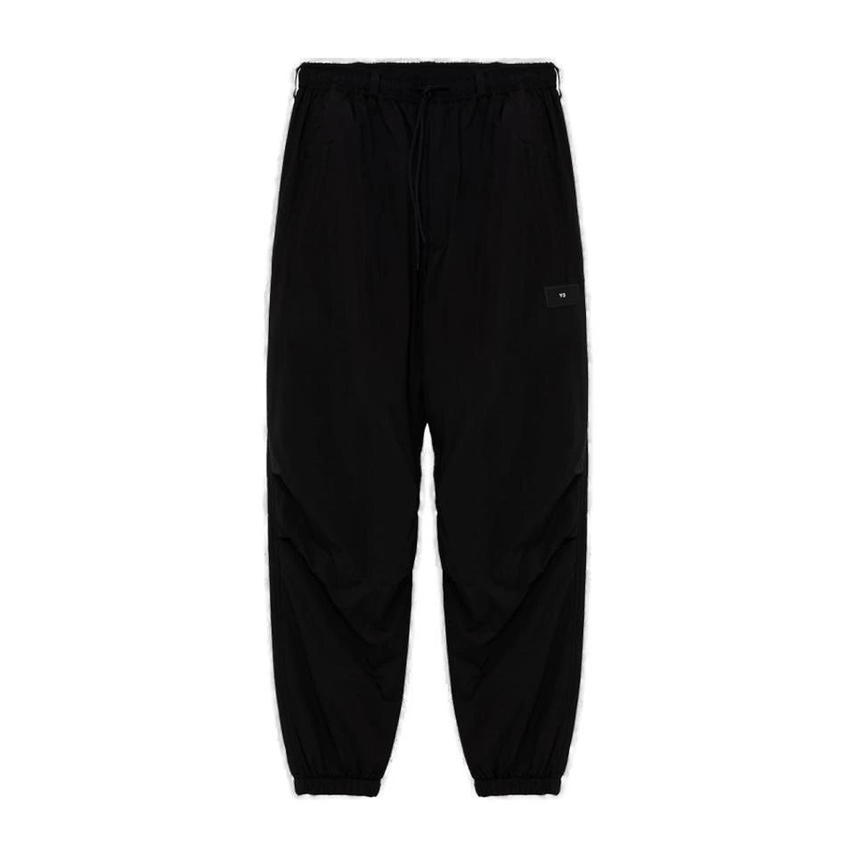 Y-3 Y-3 Logo Patch Drawstring Track Pants 1