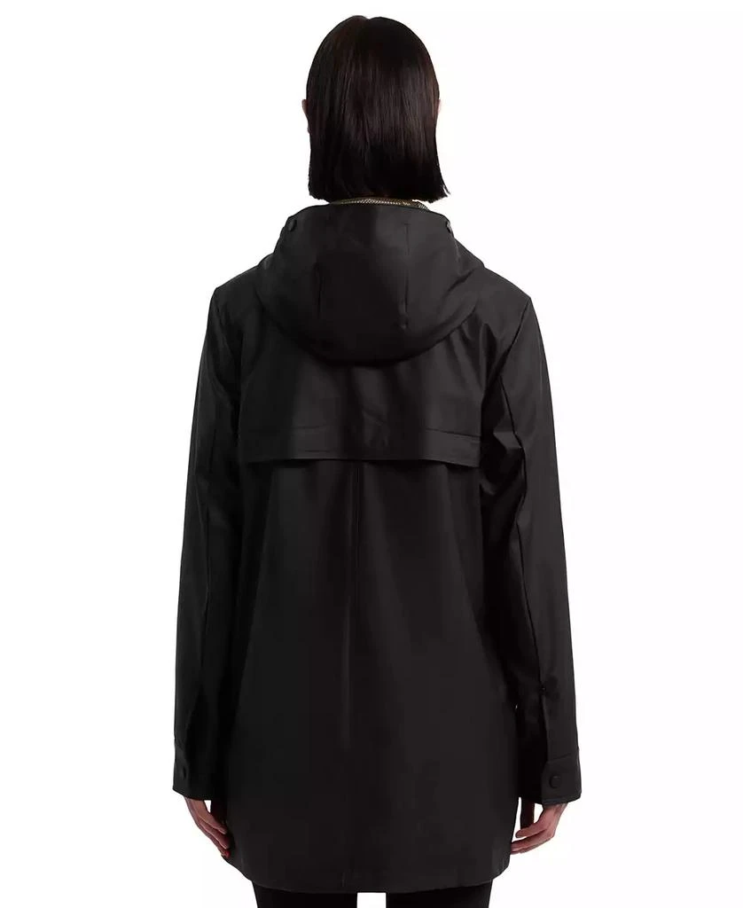 Shop Women's Hooded Rubberized Waterproof Rain Coat on Sale at