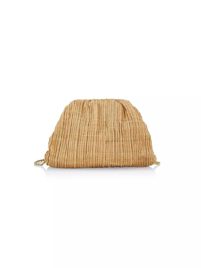 Loeffler Randall Small Bailey Raffia Clutch-On-Chain 1