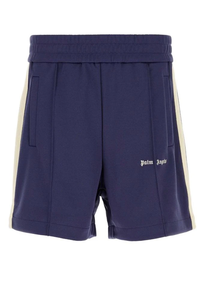 Palm Angels Palm Angels Logo Embroidered Track Shorts 1
