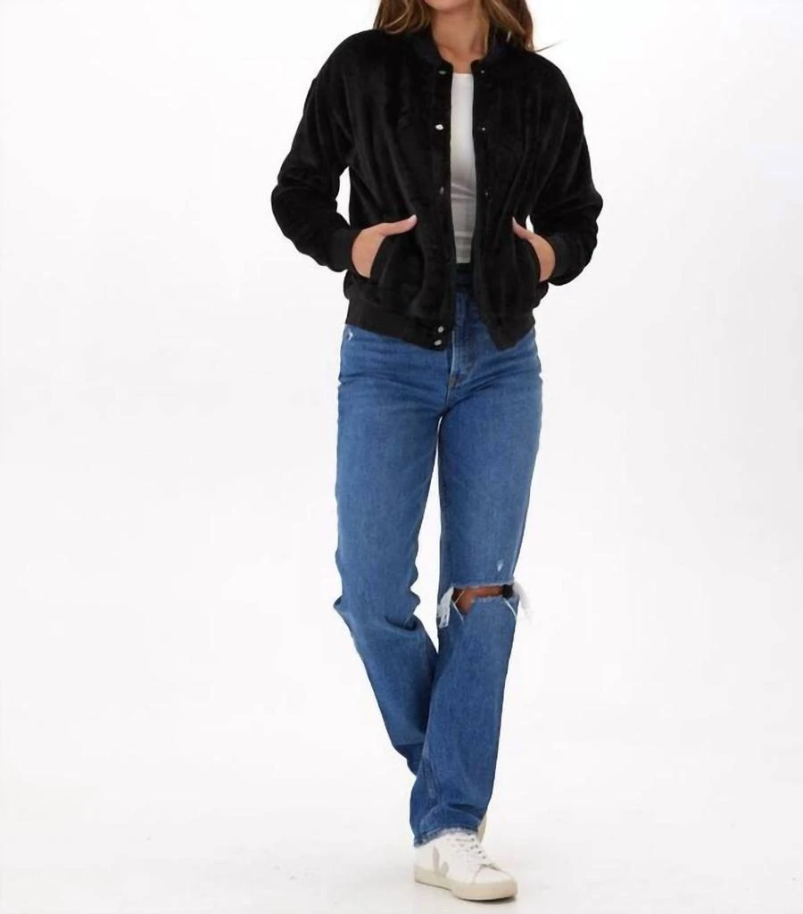 Threads for Thought Threads 4 Thought - Lynette Sherpa Bomber Jacket 4