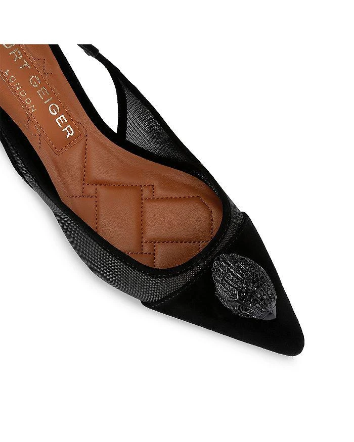 Kurt Geiger Women's Belgravia Mesh Slingback Pumps 5