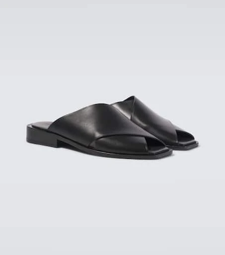 Lemaire Leather sandals 5