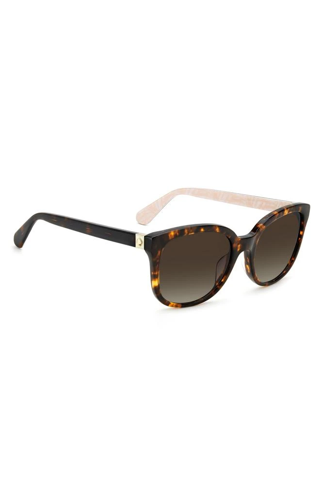 Shop gweniths 53mm gradient square sunglasses on Sale at  display picture 3