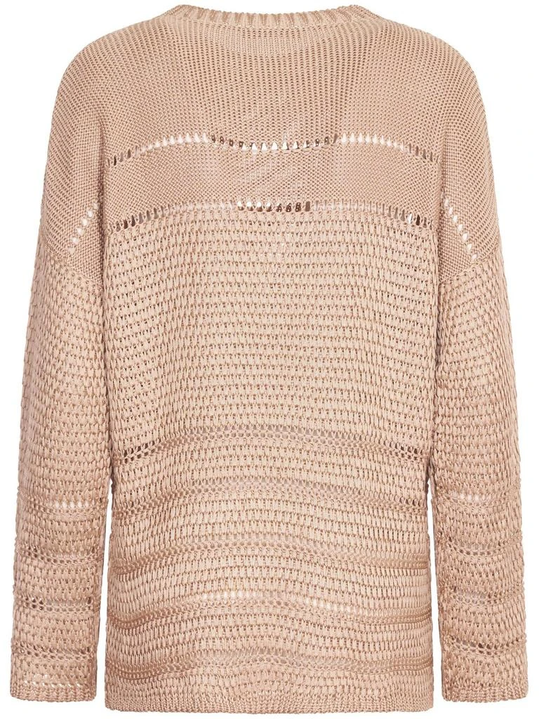 Alberta Ferretti Alberta Ferretti Long-Sleeved Round-Neck Jumper 2