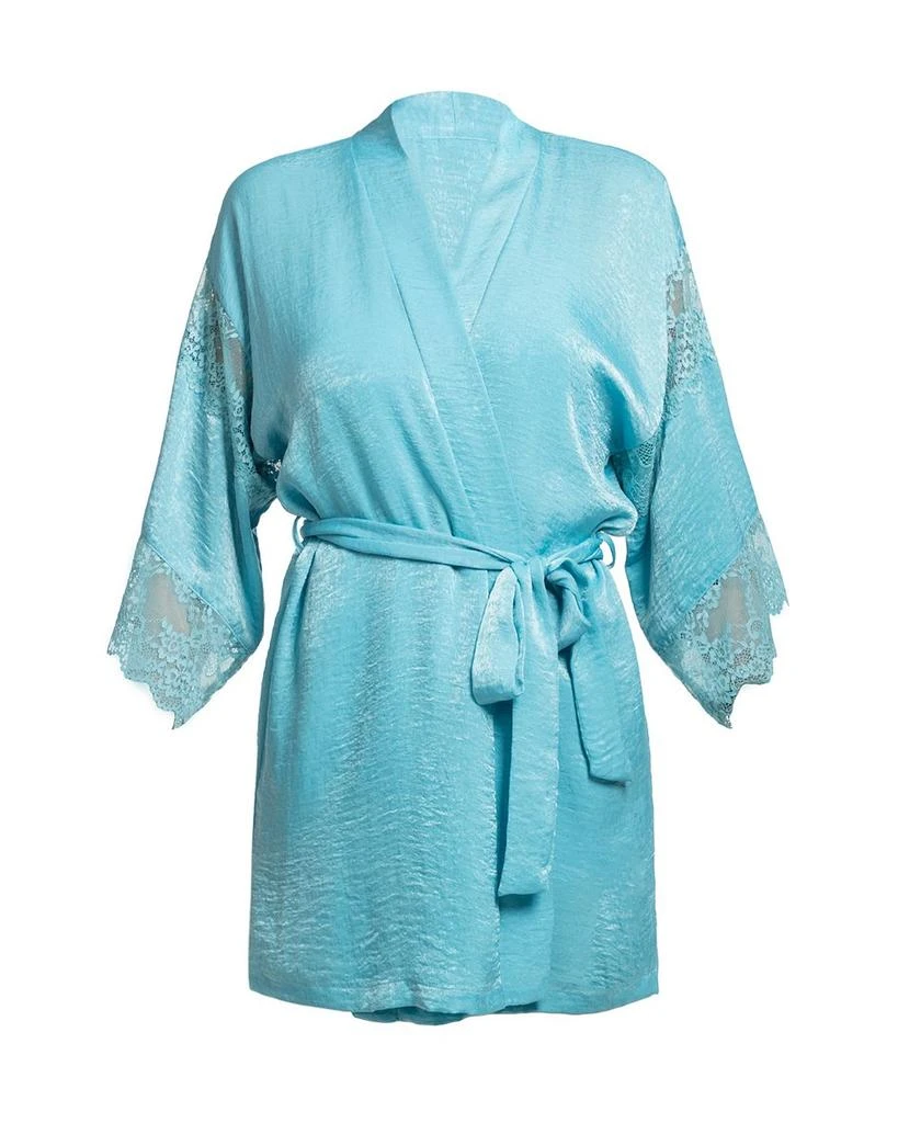 In Bloom Shimmer Satin Wrap 3