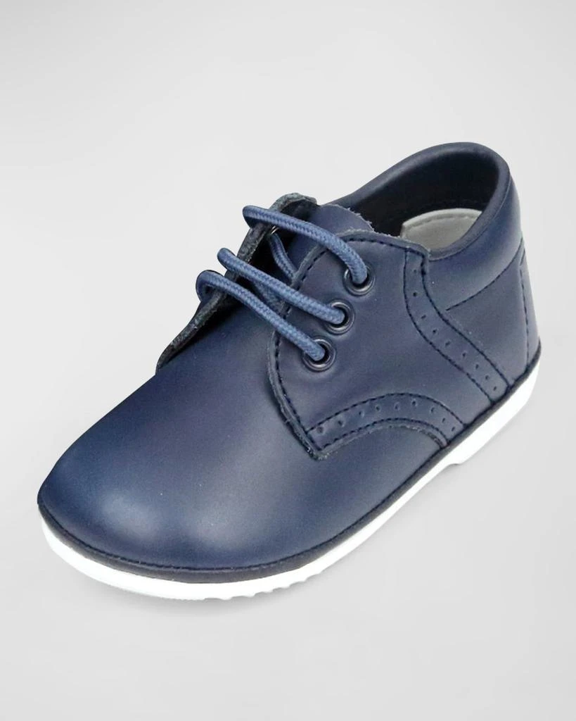 L'Amour Shoes Boy's James Pre-Walker Derby Shoes, Baby 2
