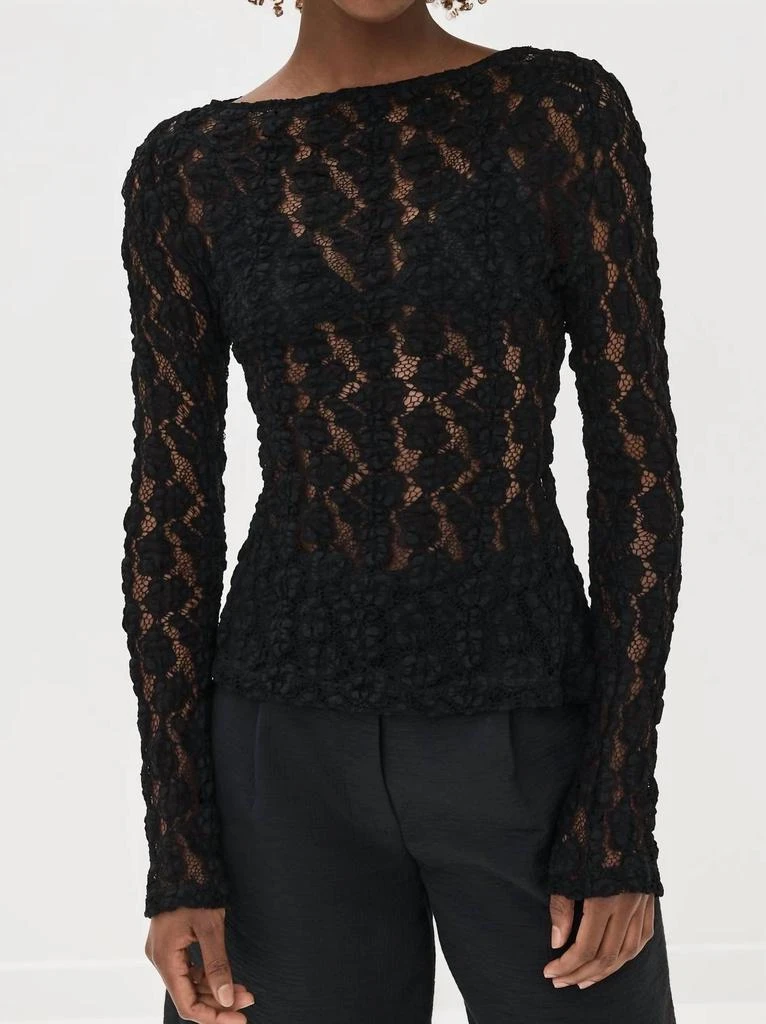 Rohe Rohe - Lace Boat Neck Top 1