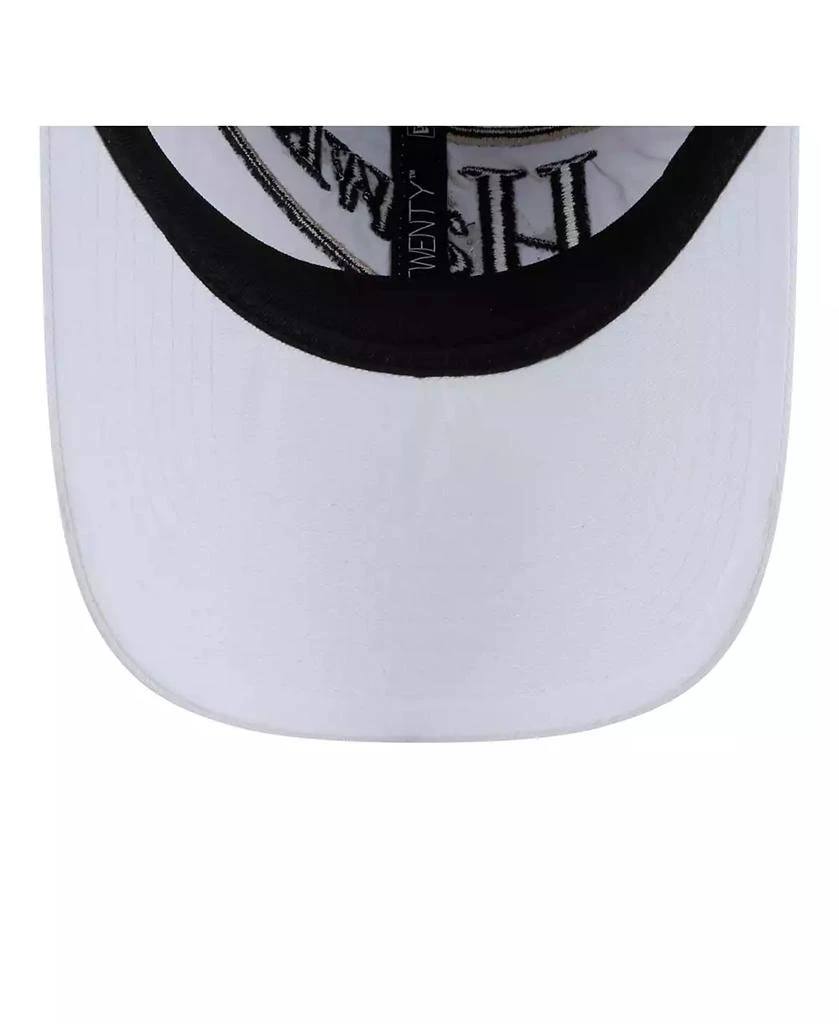 New Era Men's White Atlanta Hawks 2024/25 City Edition 9TWENTY Adjustable Hat 2