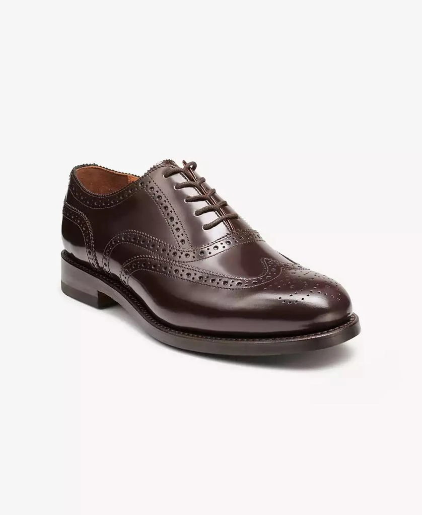 GH Bass G.H.BASS Men's Monogram Double Brogue Wingtip Derby Dress Shoes 10