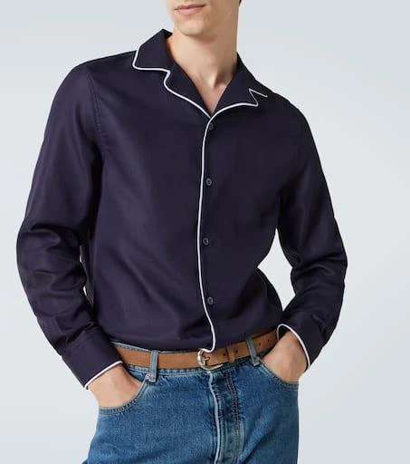 Brunello Cucinelli Cotton pajama shirt 5