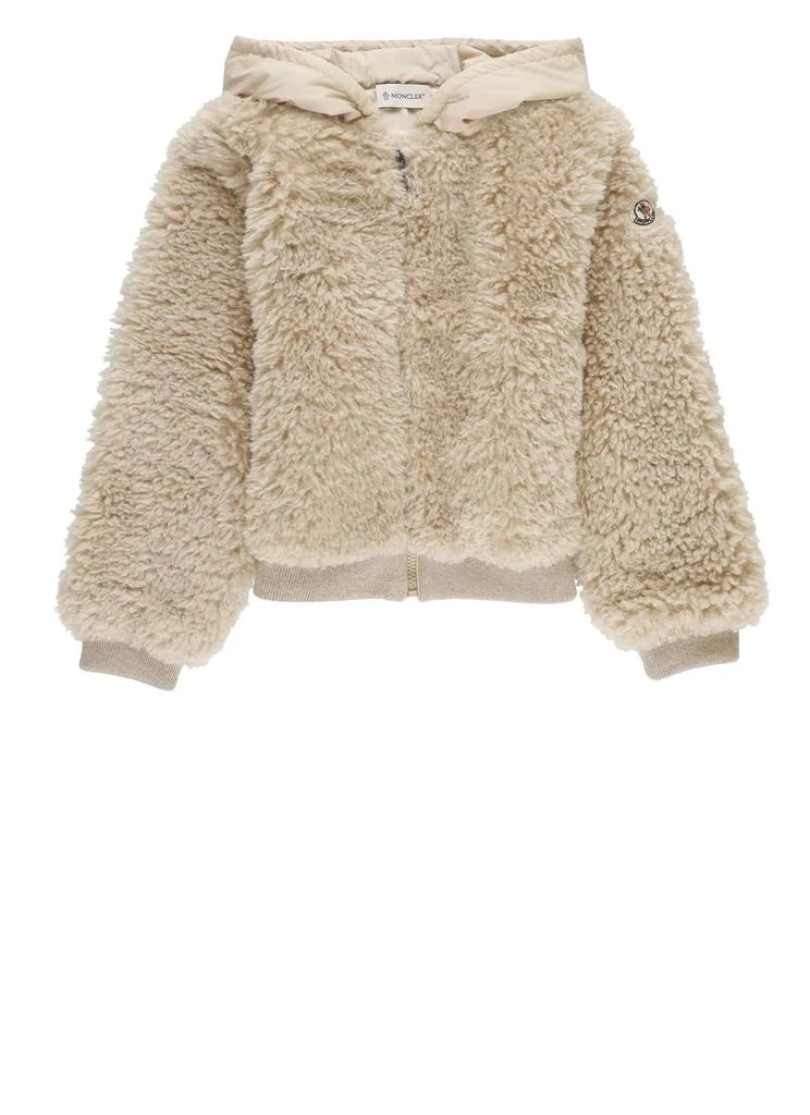 Moncler Moncler Enfant Teddy Zip-Up Hoodie 1