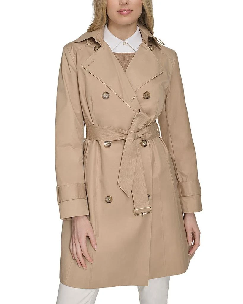 Cole Haan Hooded Trench Coat 1