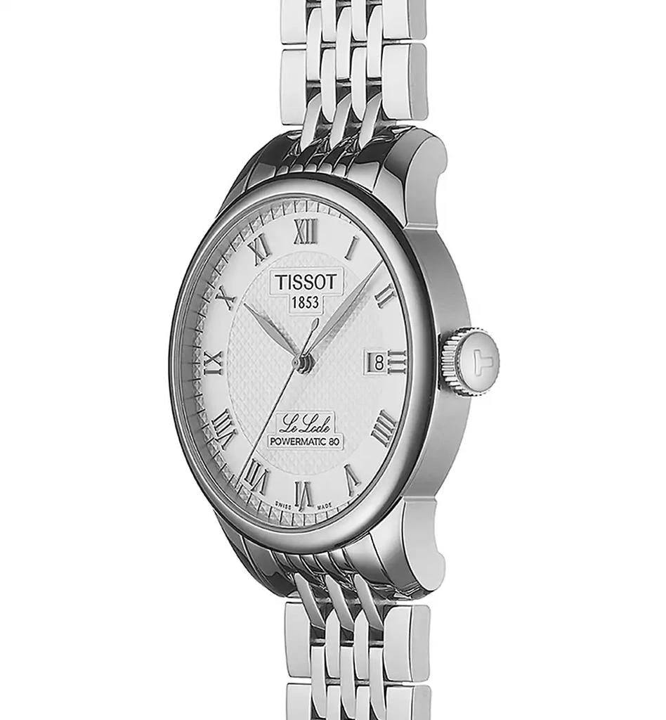 Tissot Men's Swiss Le Locle Stainless Steel Bracelet Watch 39mm 4