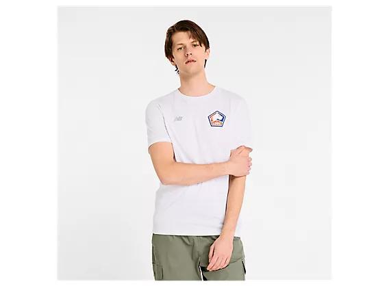 【New Balance】Lille LOSC Graphic Heathertech T-Shirt New Balance Lille LOSC Graphic Heathertech T-Shirt - T