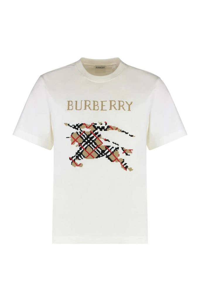 Burberry Burberry Logo Cotton T-Shirt 1