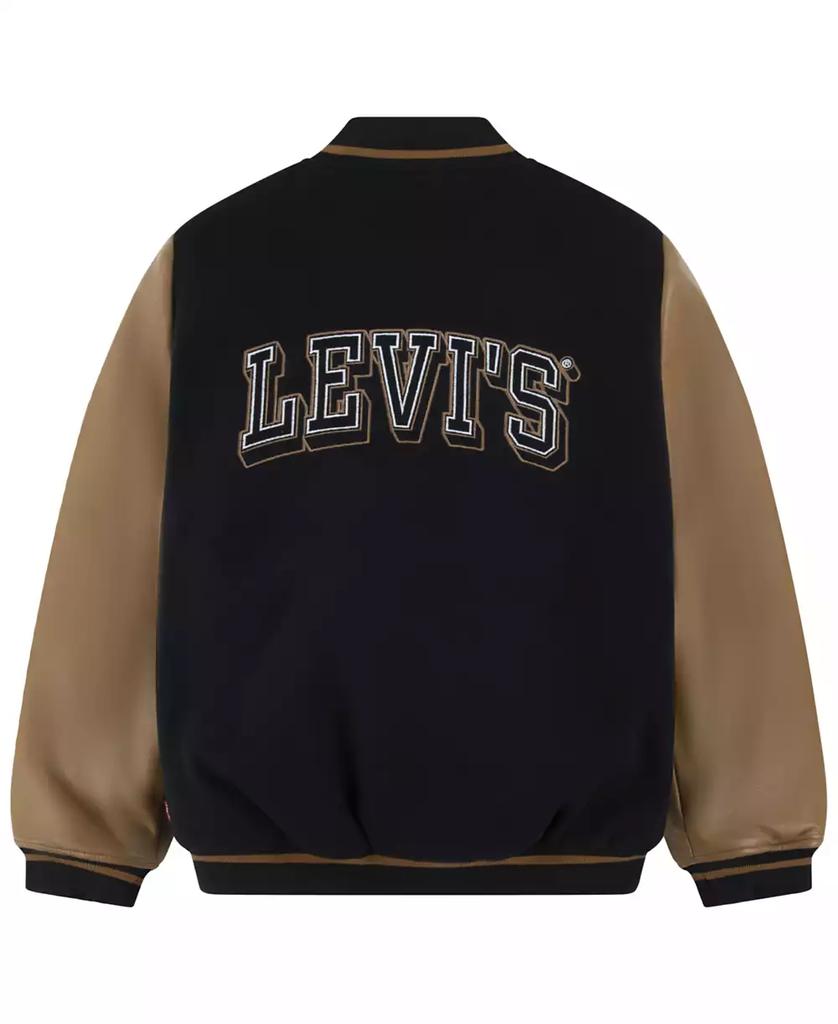Levi's Big Boys Chenille Patch Varsity Jacket