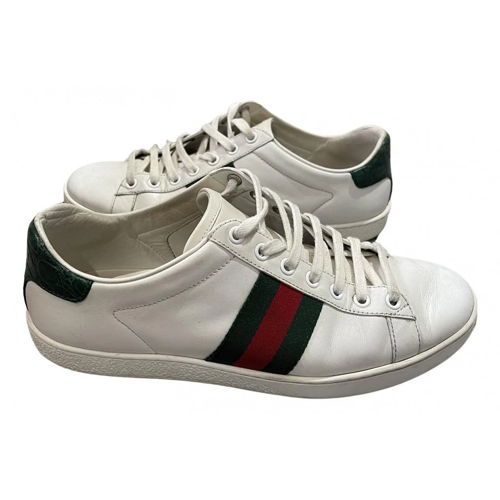 Gucci Ace leather trainers – On Sale Now with Up to 23% Off