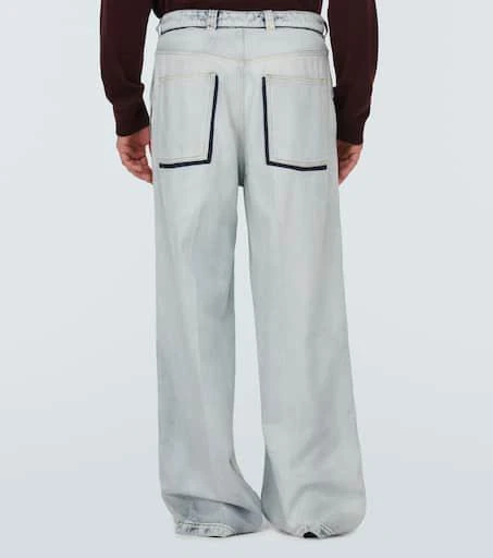 MAISON MARGIELA High-rise wide-leg jeans 4