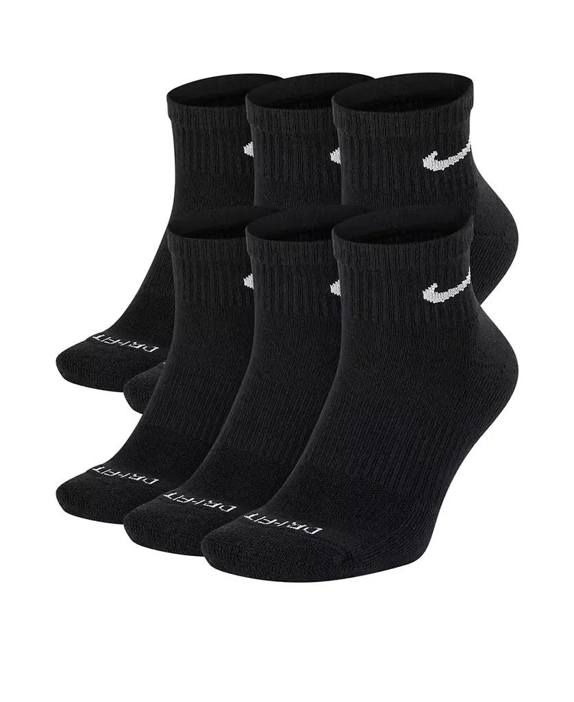 Nike Unisex 6-Pk. Dri-FIT Quarter Socks 1