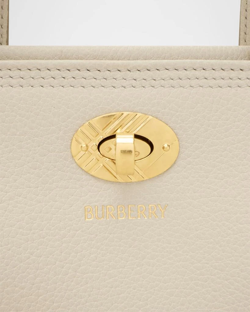 Burberry Cotswolds Grainy Leather Tote Bag 5