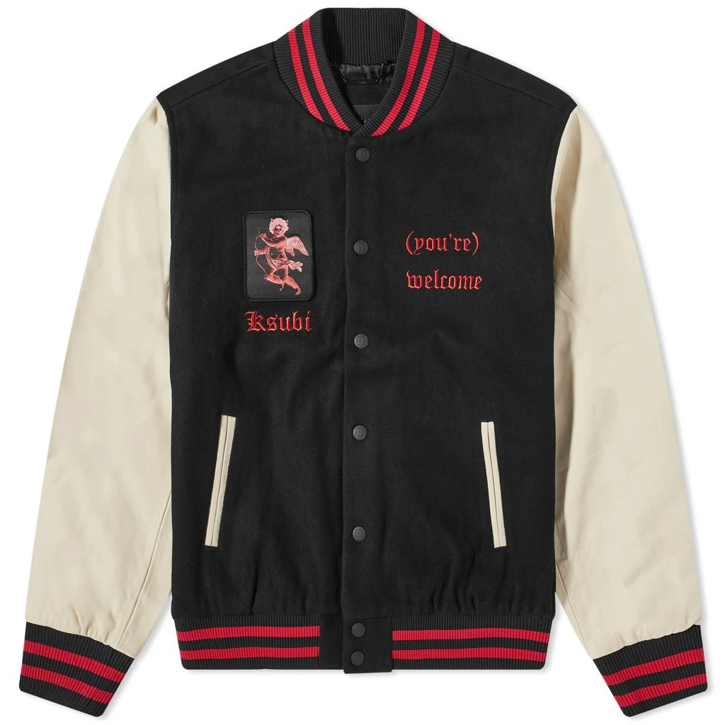 Ksubi Ksubi Icons Letterman Varsity Jacket 1