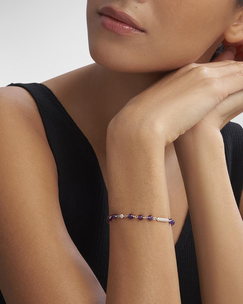 LAGOS Cavier Icon Amethyst Bracelet